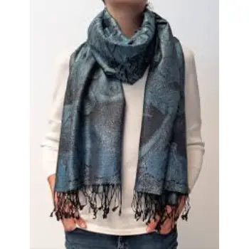Pashmina Scarf Blue